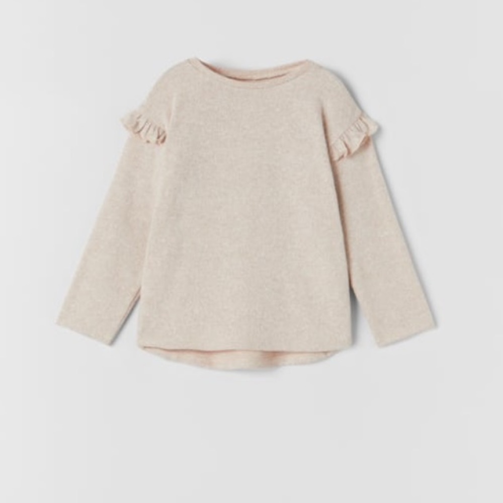 Gently Used Zara Soft Touch Mock Neck Shirt